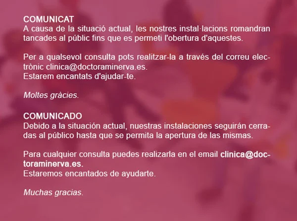 Comunicado covid